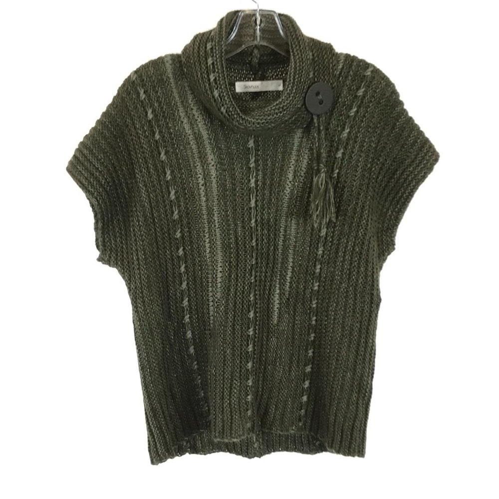 Italian Skovhuus Cowl Neck Sleeveless Sweater